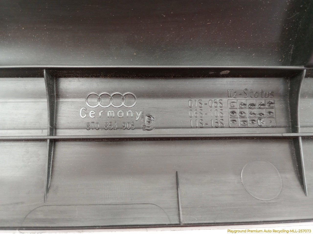 Audi A5 Pair Of Front Door Sill Scuff Plate Trim