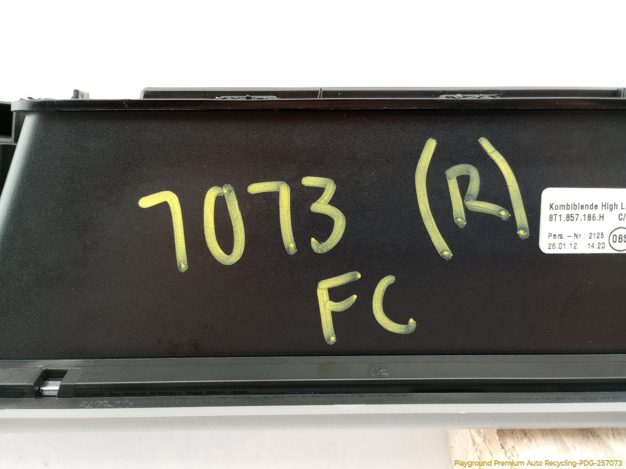 Audi A5 Center Dash Display Bezel Trim