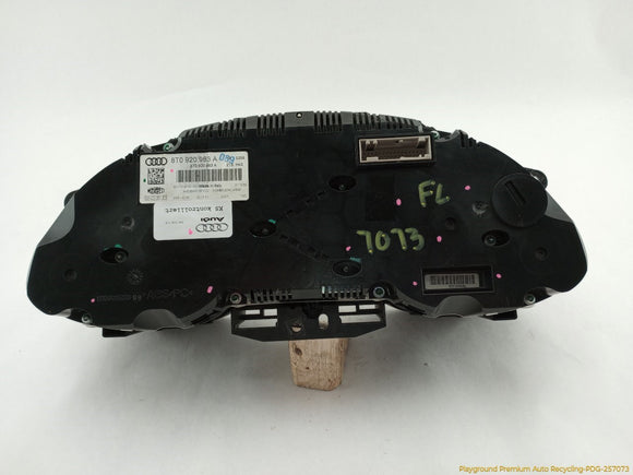 Audi A5 Instrument Cluster Speedometer
