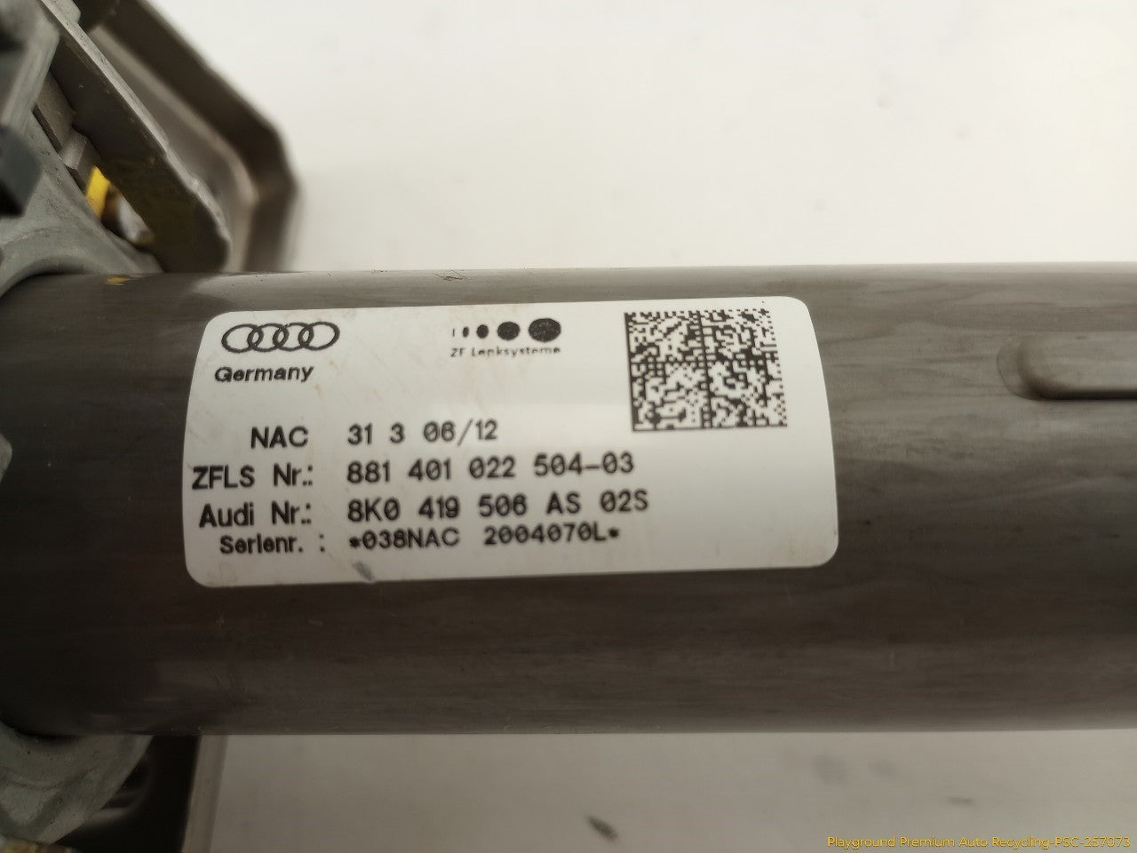 Audi A5 Steering Column