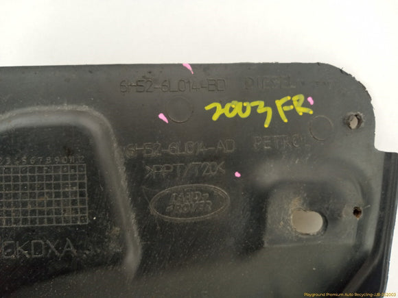 Land Rover LR2 Passenger Right Front Wheel Arch Fender Liner