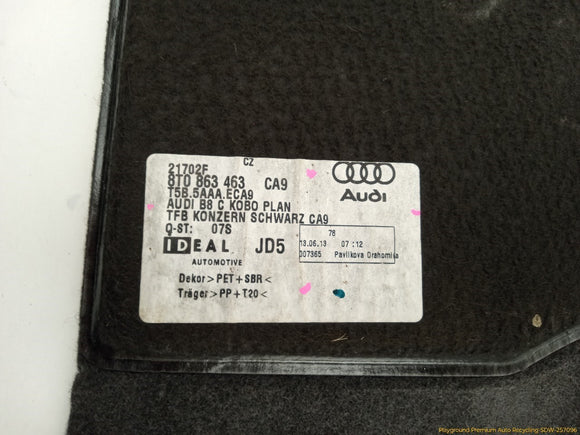 Audi A5 Trunk Spare Tire Cover