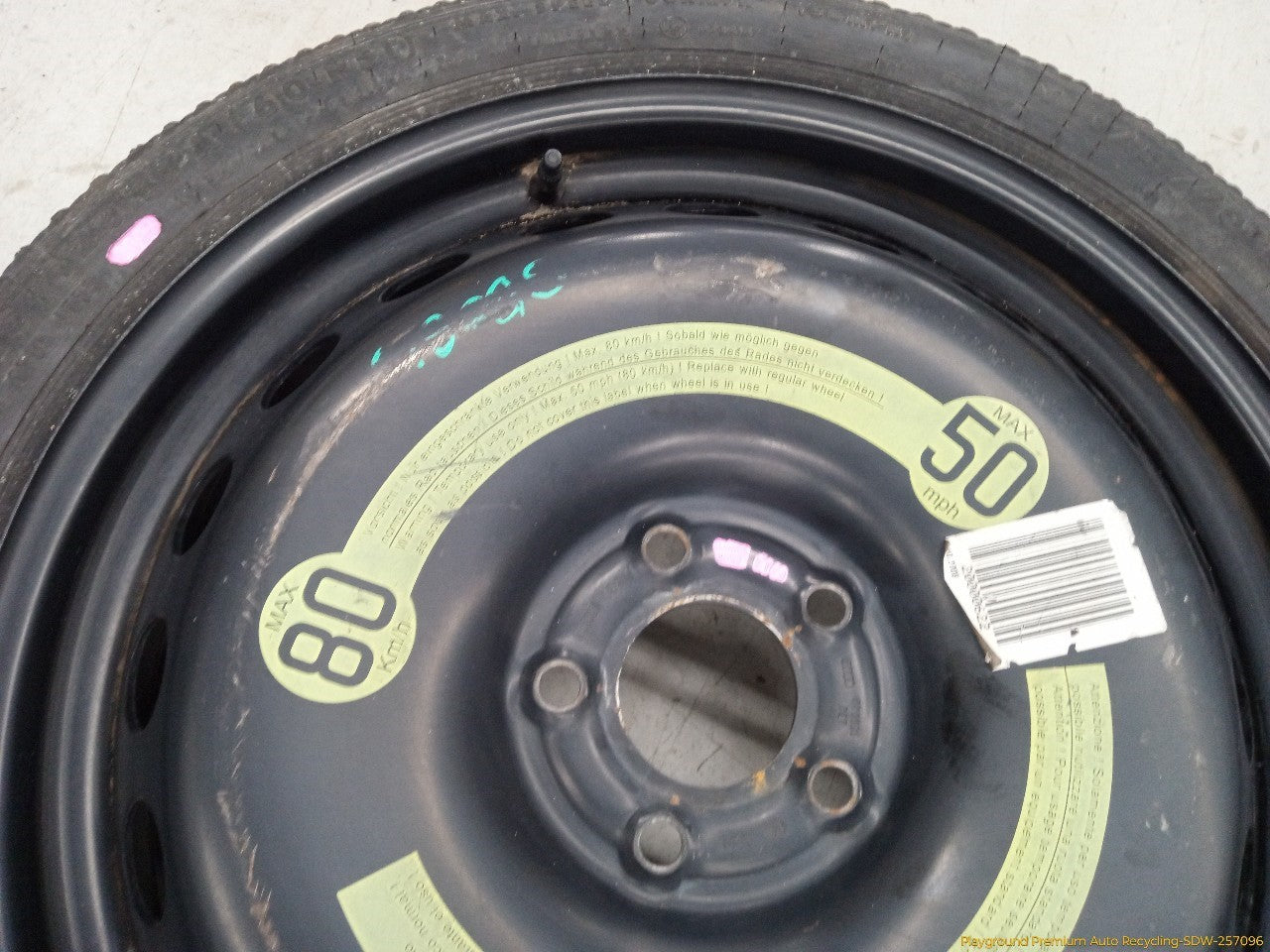 Audi A5 Spare Tire