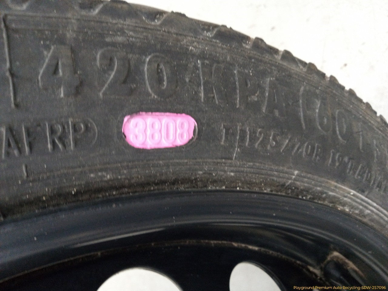 Audi A5 Spare Tire