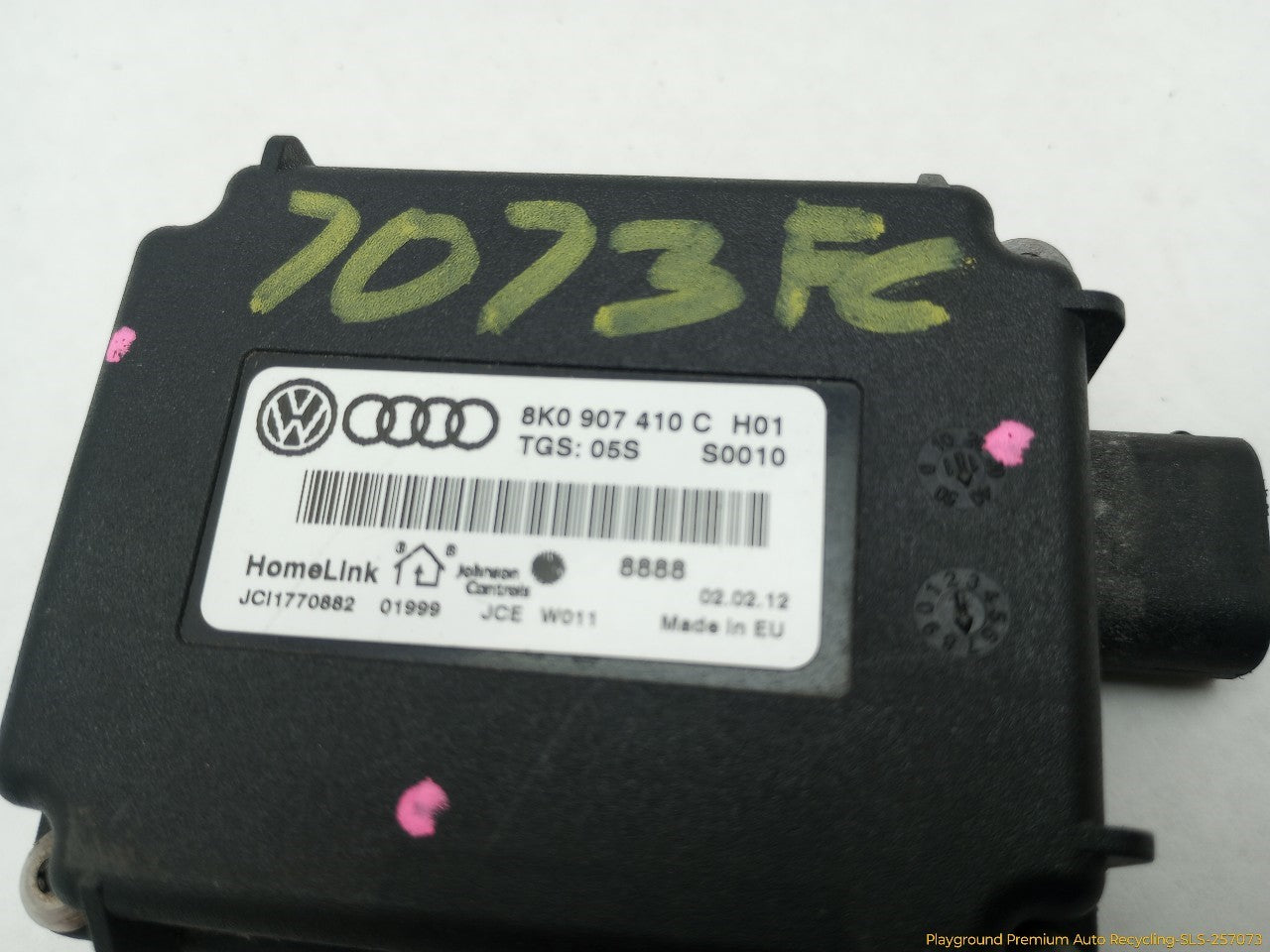 Audi A5 Garage Door Opener Control Module