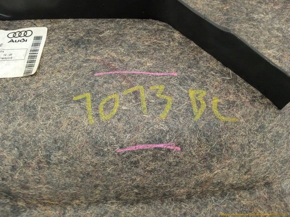 Audi A5 Trunk Lid Carpet Liner Trim