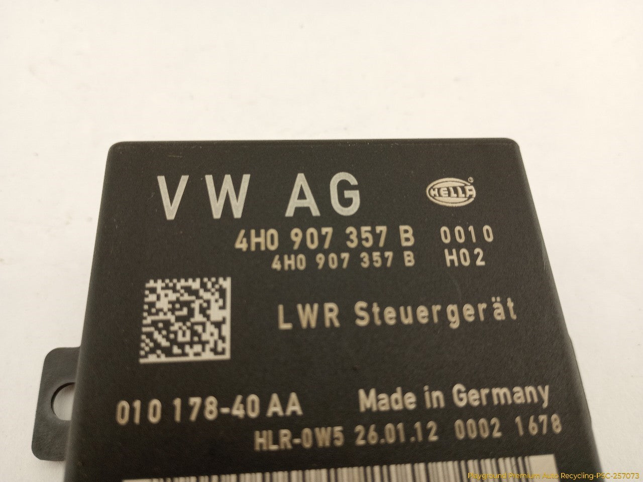 Audi A5 Head Lamp Range Control Module