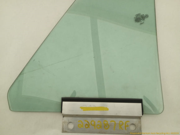 Audi TT Passenger Right Front Door Vent Window Glass