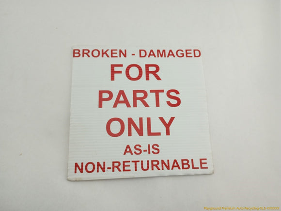 BMW 330Ci **AS IS** Passenger Right Front Turn Signal Lamp