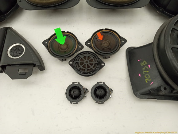 Audi A5 Set Of 14 Audio Speakers