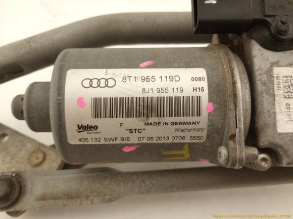 Audi A5 Front Windshield Wiper Transmission & Motor