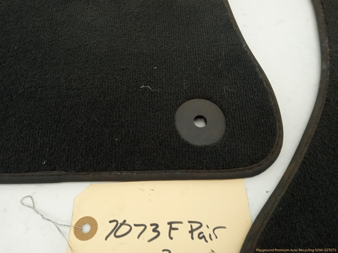 Audi A5 Pair Of Front Floor Mats