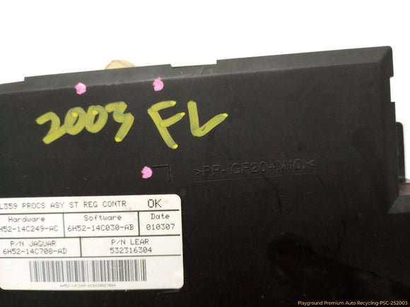 Land Rover LR2 Driver Left Seat Memory Control Module