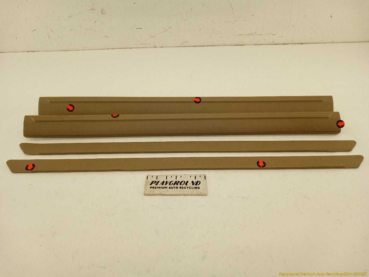 Ford Mustang Set Of 4 Front Door Sill Scuff Plate Trim