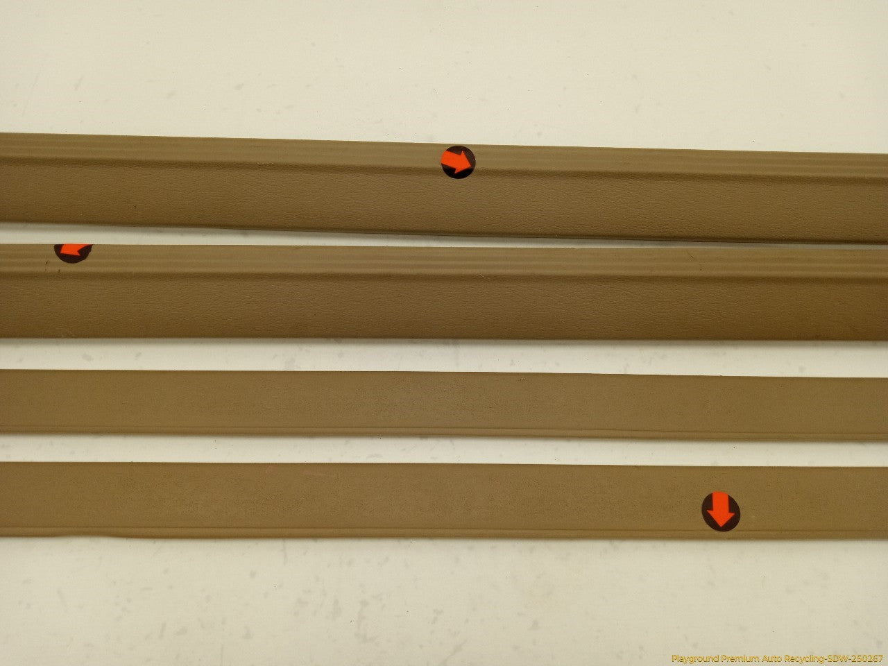 Ford Mustang Set Of 4 Front Door Sill Scuff Plate Trim