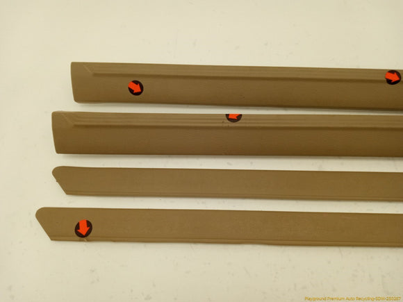 Ford Mustang Set Of 4 Front Door Sill Scuff Plate Trim