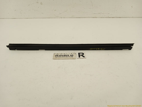 Ford Mustang Passenger Right Front Window Sweep