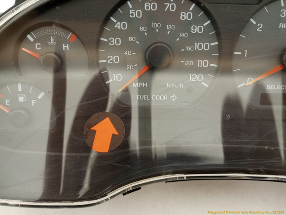 Ford Mustang Instrument Cluster Speedometer