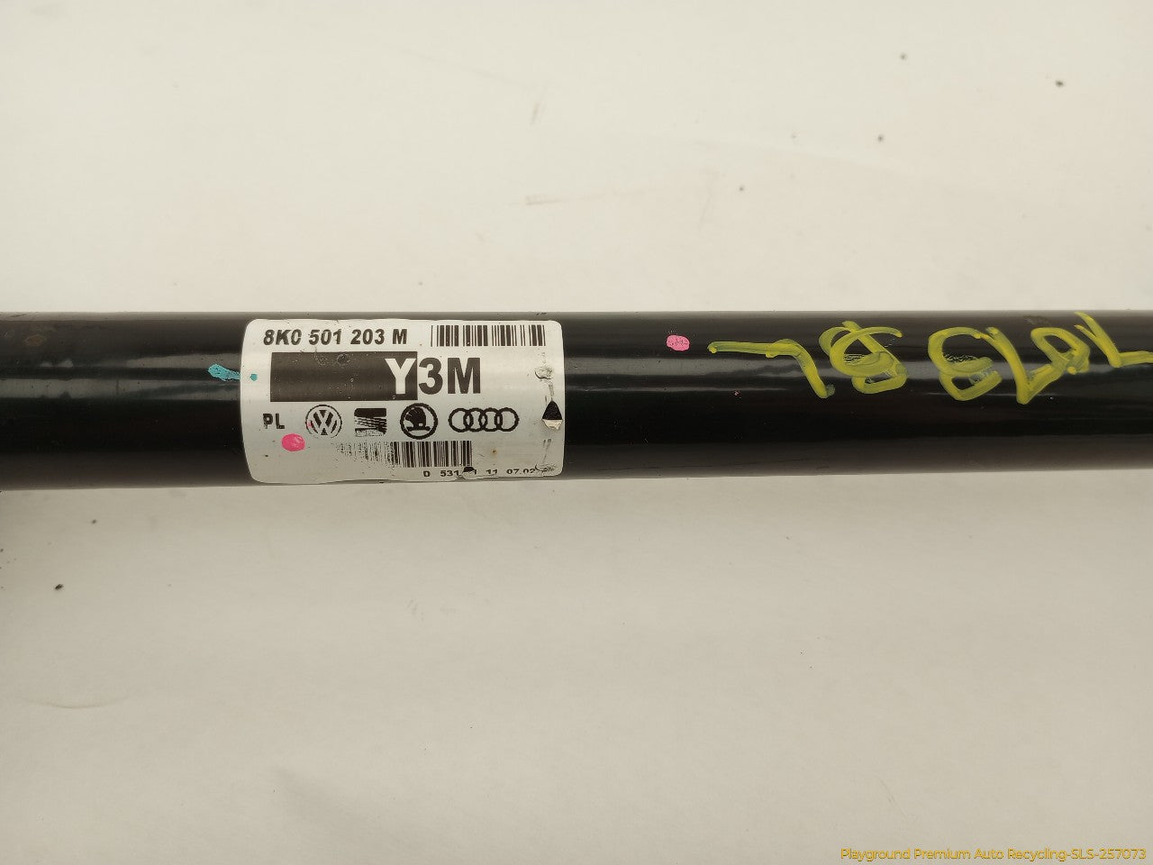 Audi A5 Driver Left Rear Axle Drive Shaft