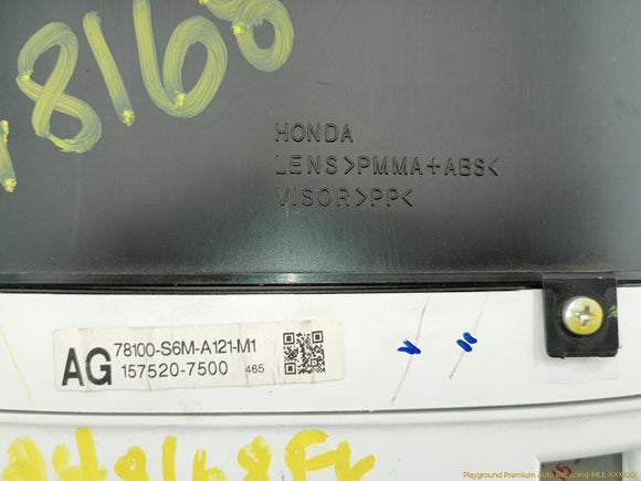 Acura RSX **AS IS** Instrument Cluster Speedometer