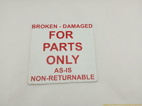 Land Rover LR3 **AS IS** Center Ashtray Trim