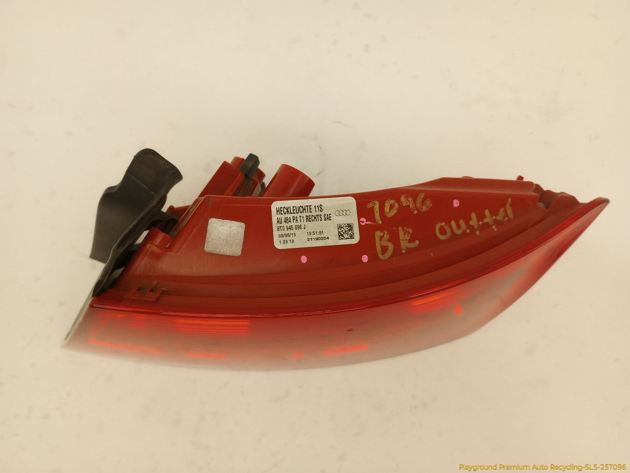 Audi A5 Passenger Right Outer Tail Lamp - 0
