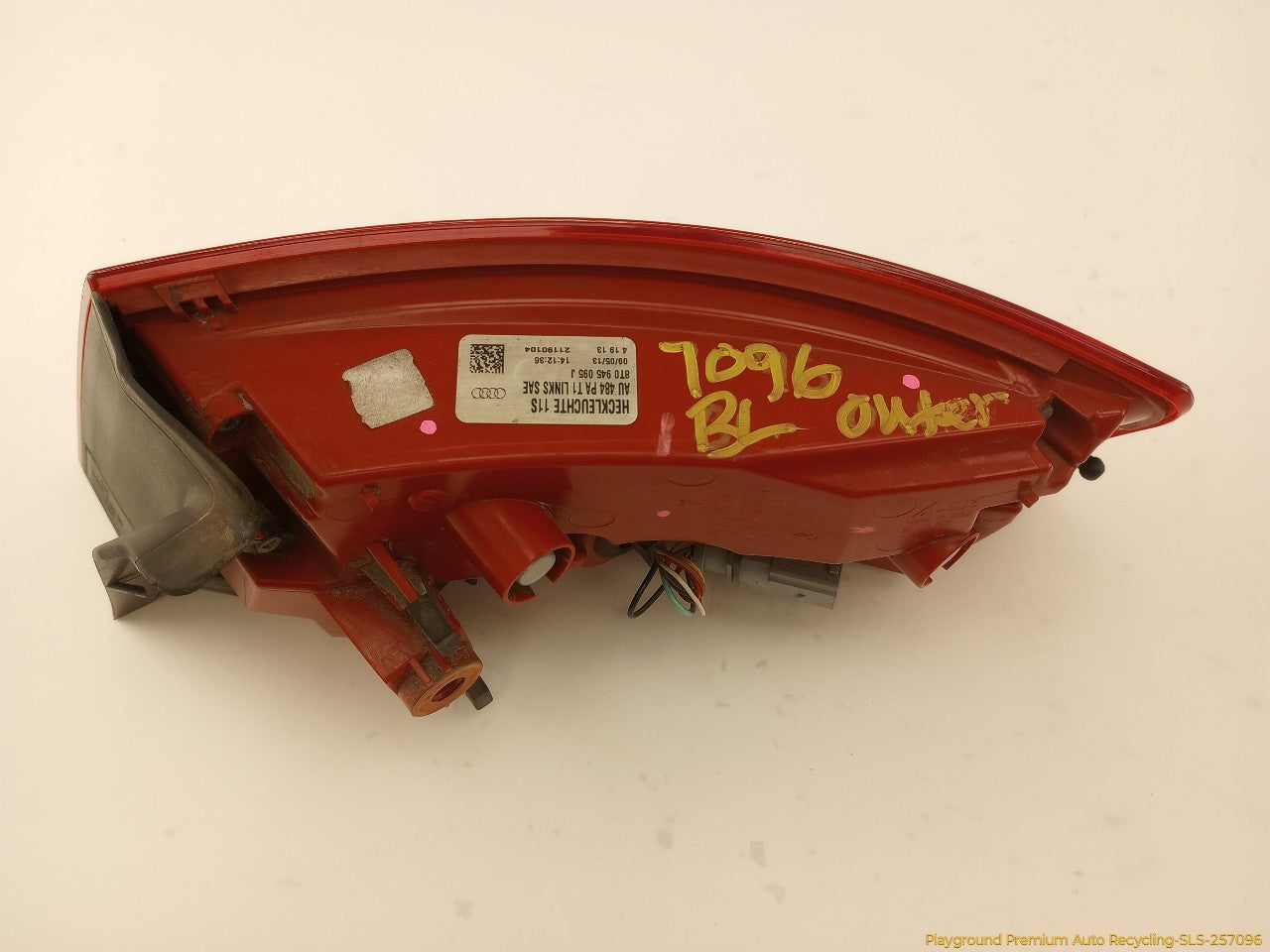 Audi A5 Driver Left Outer Tail Lamp