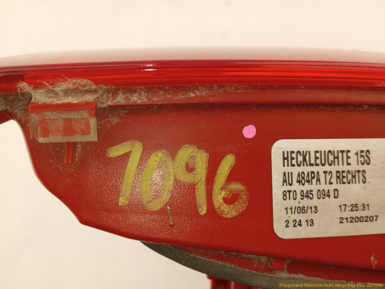 Audi A5 Passenger Right Inner Tail Lamp