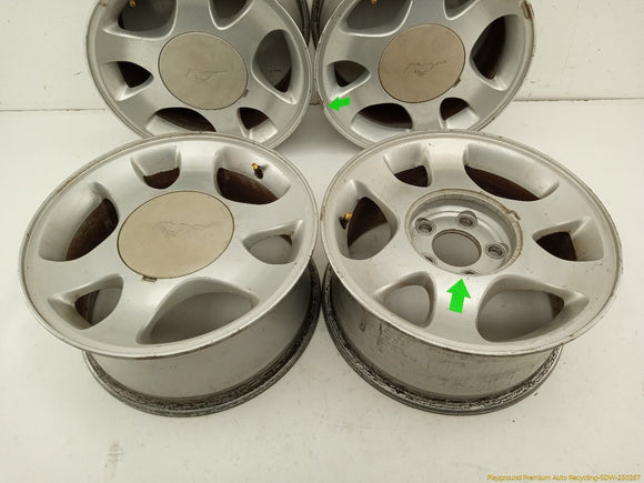 Ford Mustang Set Of 4 Alloy Wheels 6 Spoke