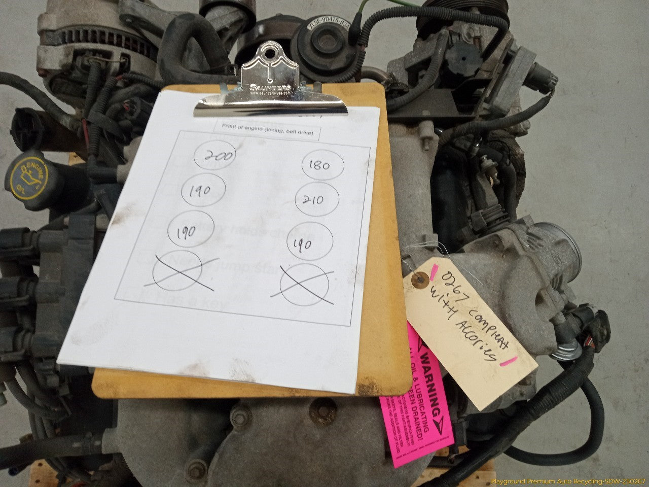 Ford Mustang Engine Assembly - 0
