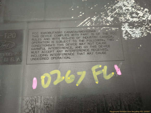 Ford Mustang Multifunction Control Module