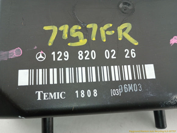 Mercedes SL320 Passenger Right Front Seat Control Module