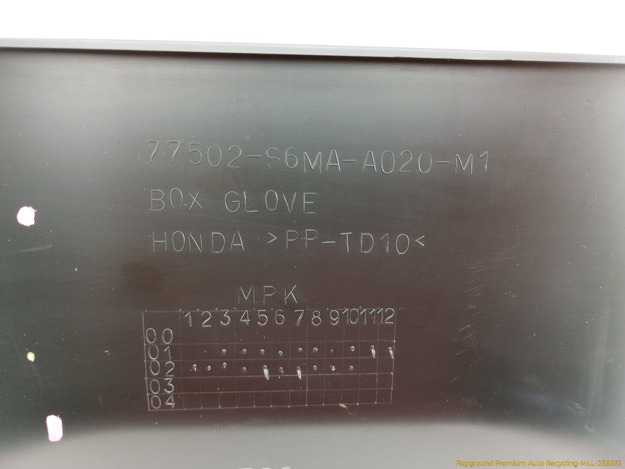 Acura RSX Glove Box