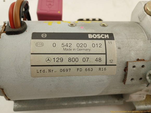 Mercedes SL320 Convertible Hydraulic Pump Motor