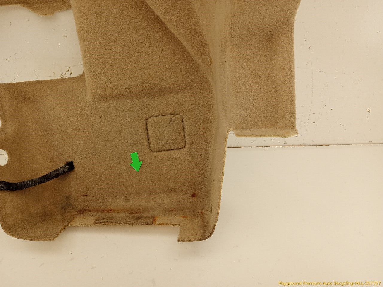 Mercedes SL320 Driver Left Rear Trunk Side Trim