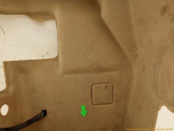 Mercedes SL320 Driver Left Rear Trunk Side Trim