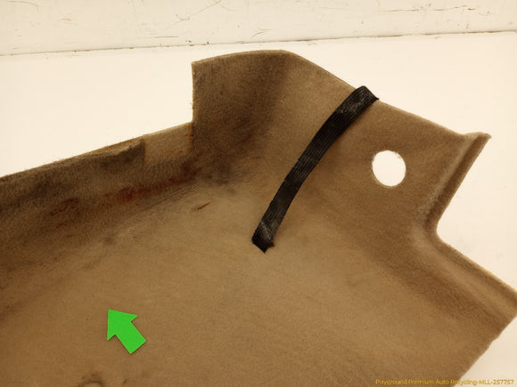 Mercedes SL320 Driver Left Rear Trunk Side Trim