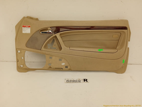 Mercedes SL320 Passenger Right Front Door Trim