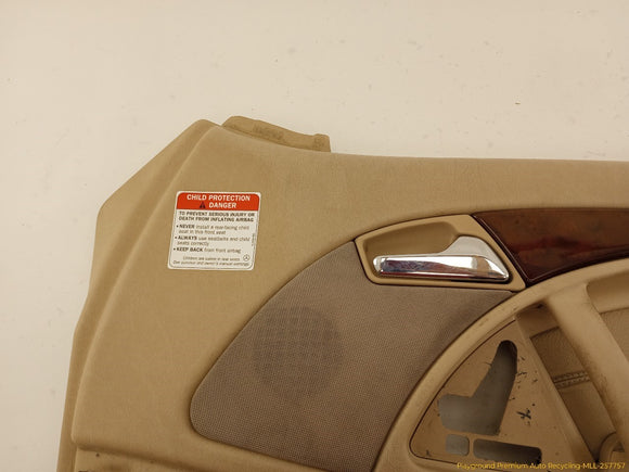 Mercedes SL320 Passenger Right Front Door Trim