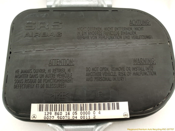 Mercedes SL320 Passenger Right Front Door Airbag