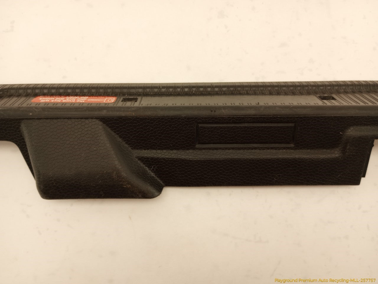 Mercedes SL320 Trunk Latch Sill Trim