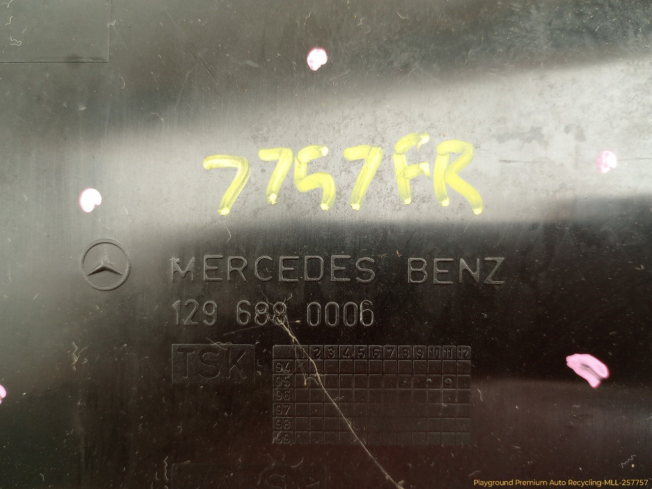 Mercedes SL320 Pair Of Front Kick Trim