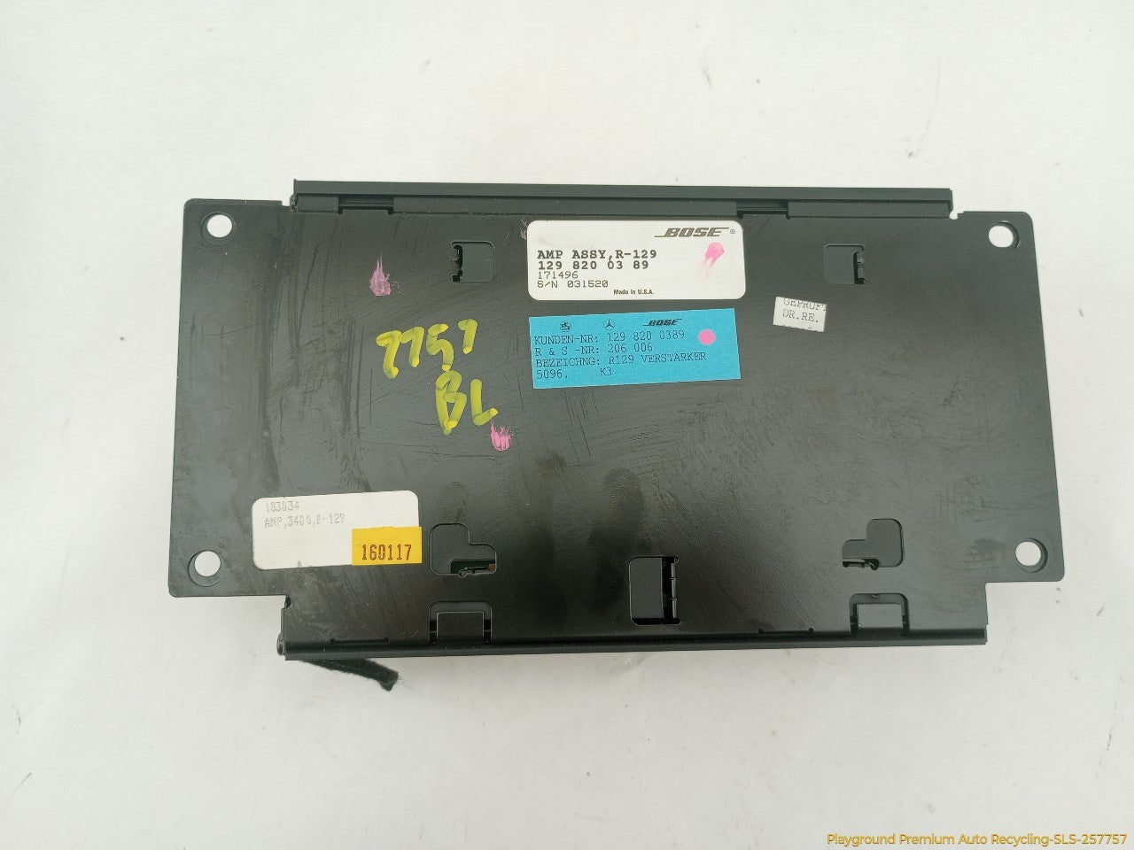 Mercedes SL320 Radio Audio Amplifier