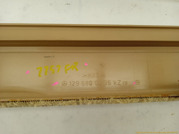 Mercedes SL320 Pair Of Door Sill Scuff Plate Trim