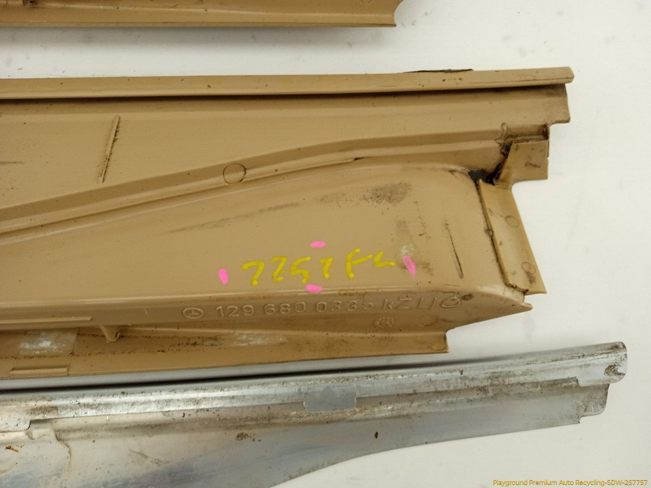 Mercedes SL320 Pair Of Door Sill Step Plate Trim