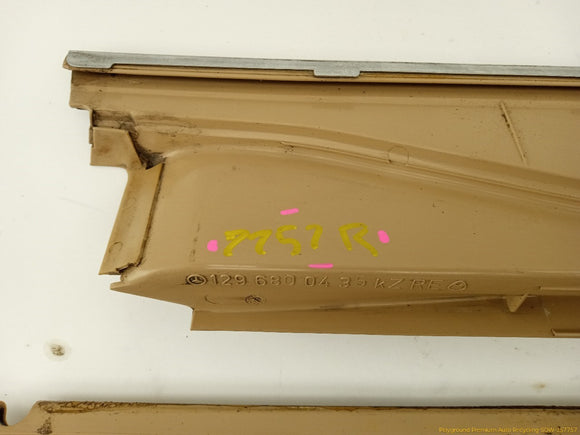 Mercedes SL320 Pair Of Door Sill Step Plate Trim