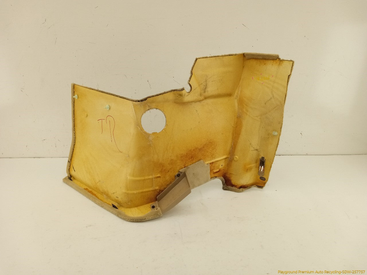 Mercedes SL320 Driver left Trunk Side Trim