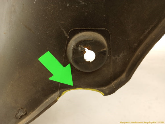 Mercedes SL320 Passenger Right Rear Inner Fender Liner