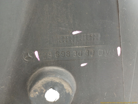 Mercedes SL320 Passenger Right Rear Inner Fender Liner