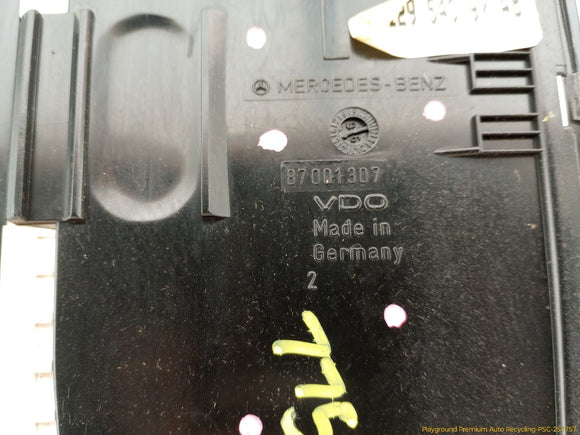 Mercedes SL320 Instrument Cluster Speedometer